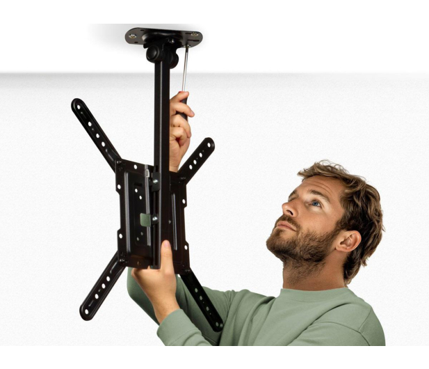 Hama Uchwyt Sufitowy do TV VESA 400x400 obrotowy regulacja 65" - 1516990 - zdjęcie 7